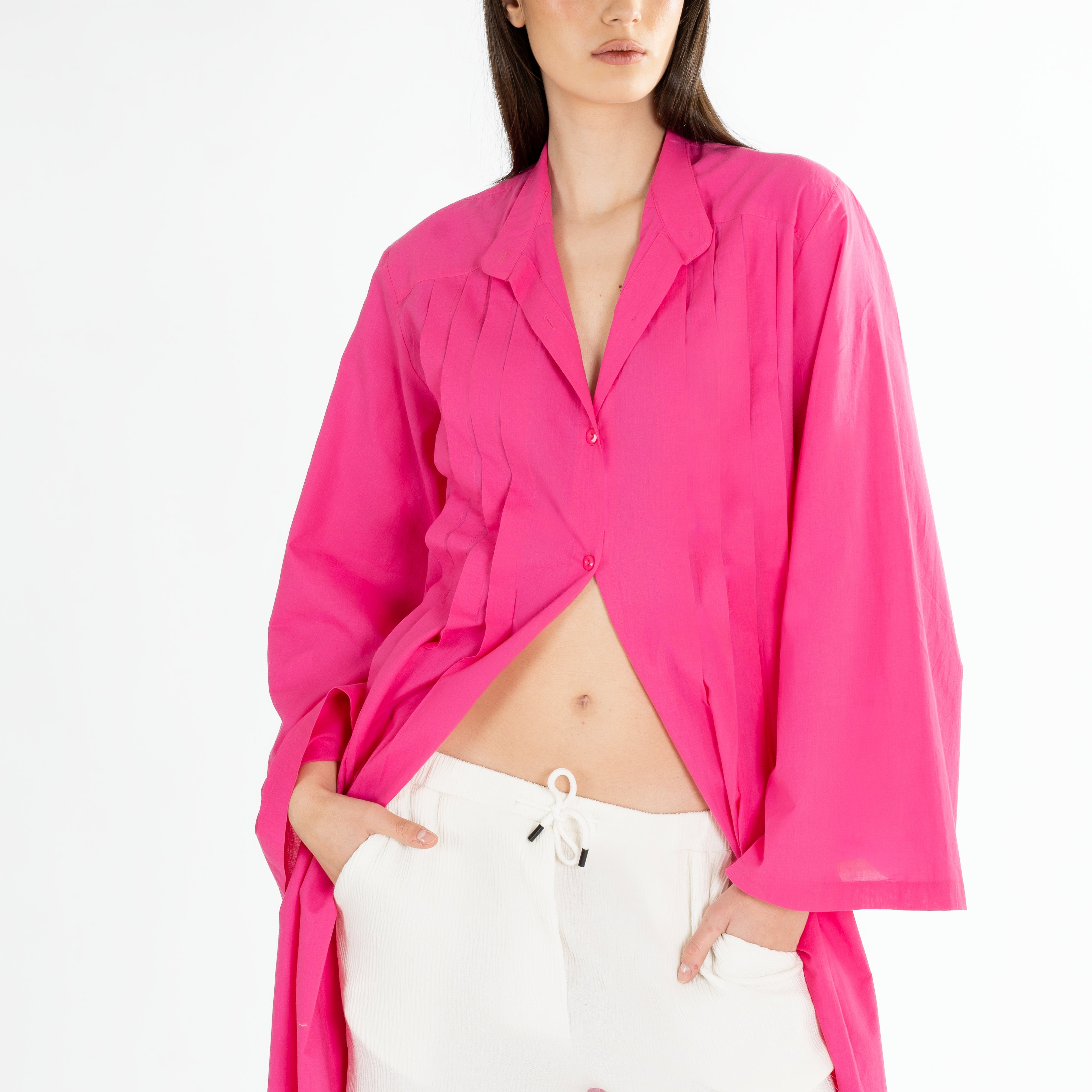 Wide-Leg Tailored Pants