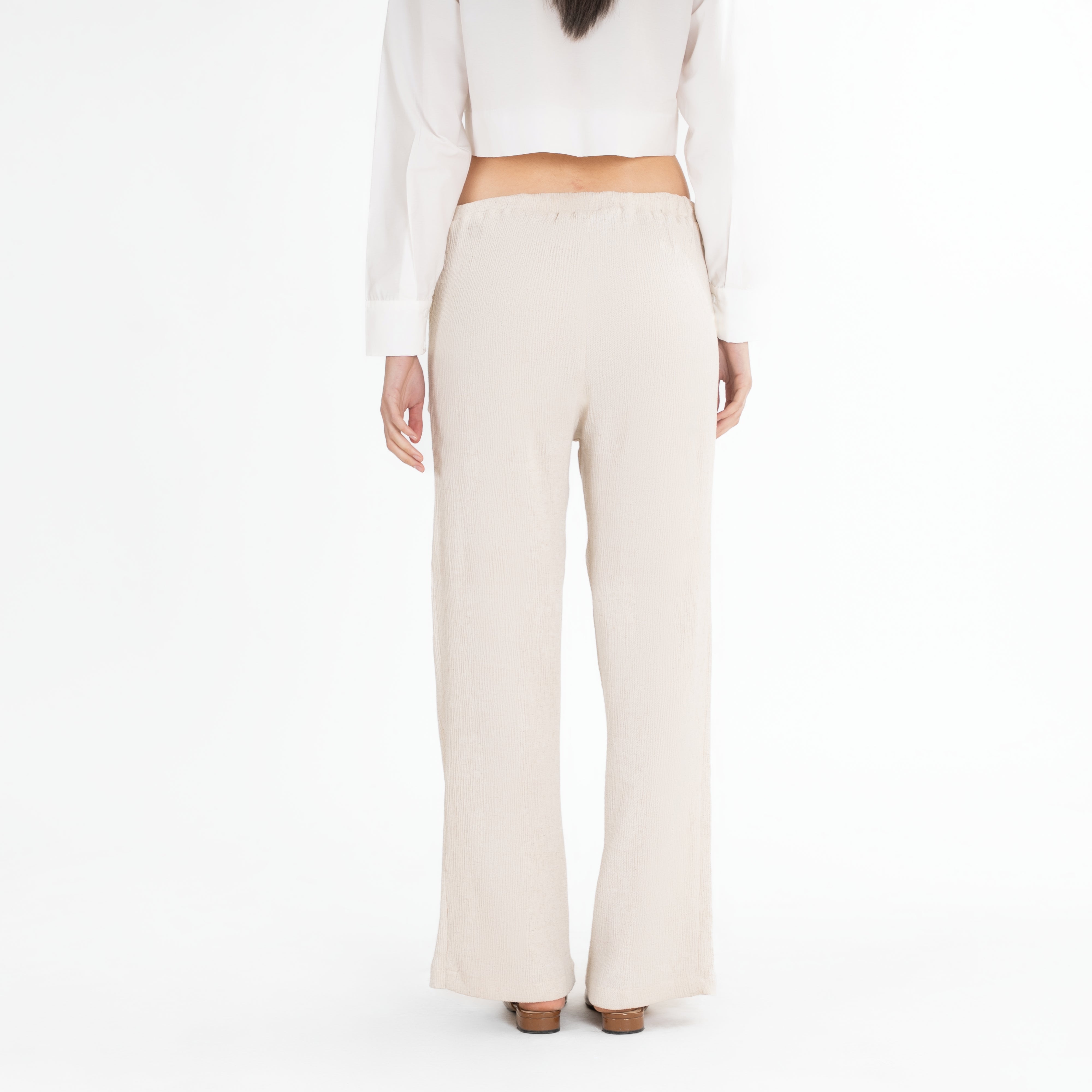 Wide-Leg Tailored Pants