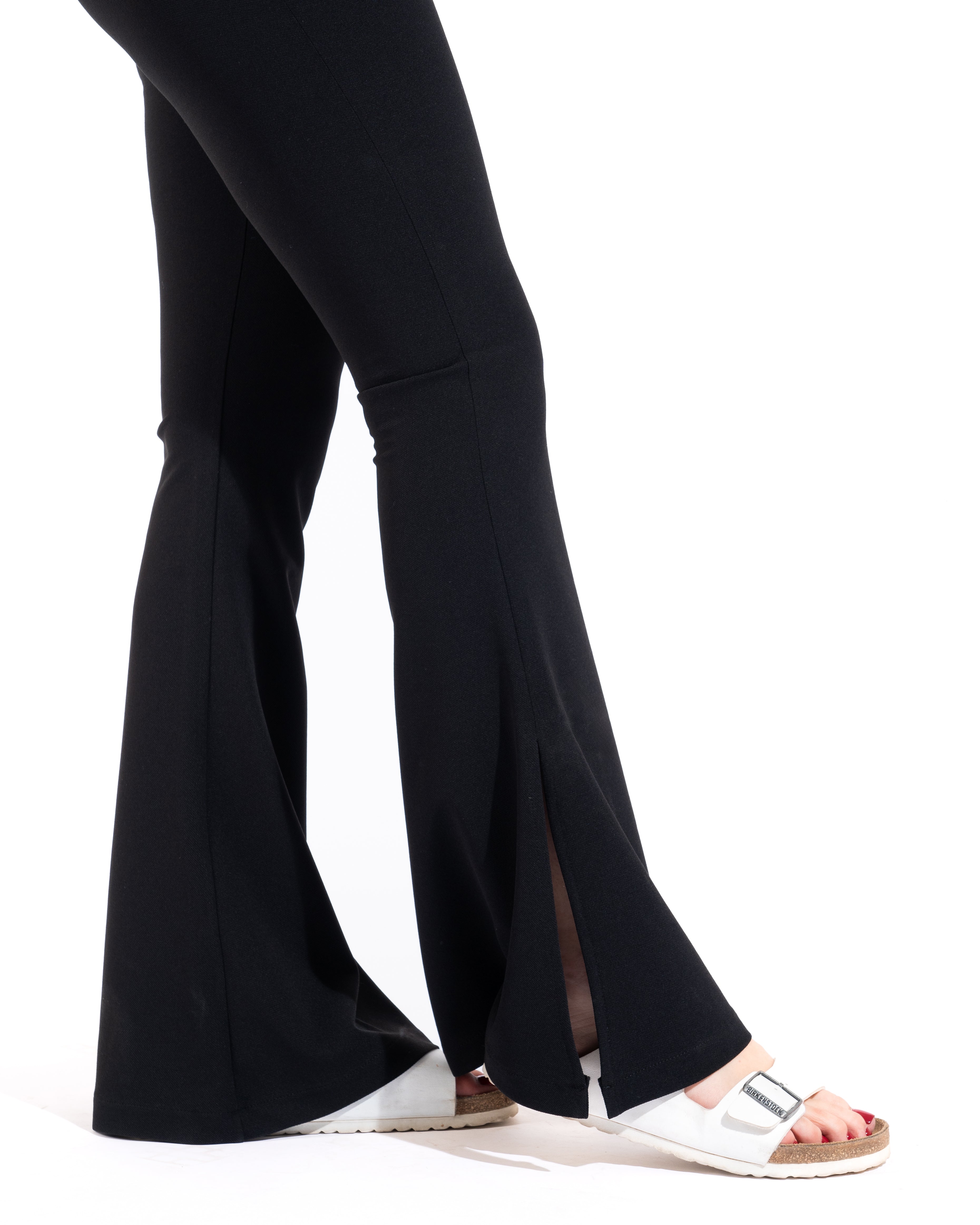 Flared Knit Pants