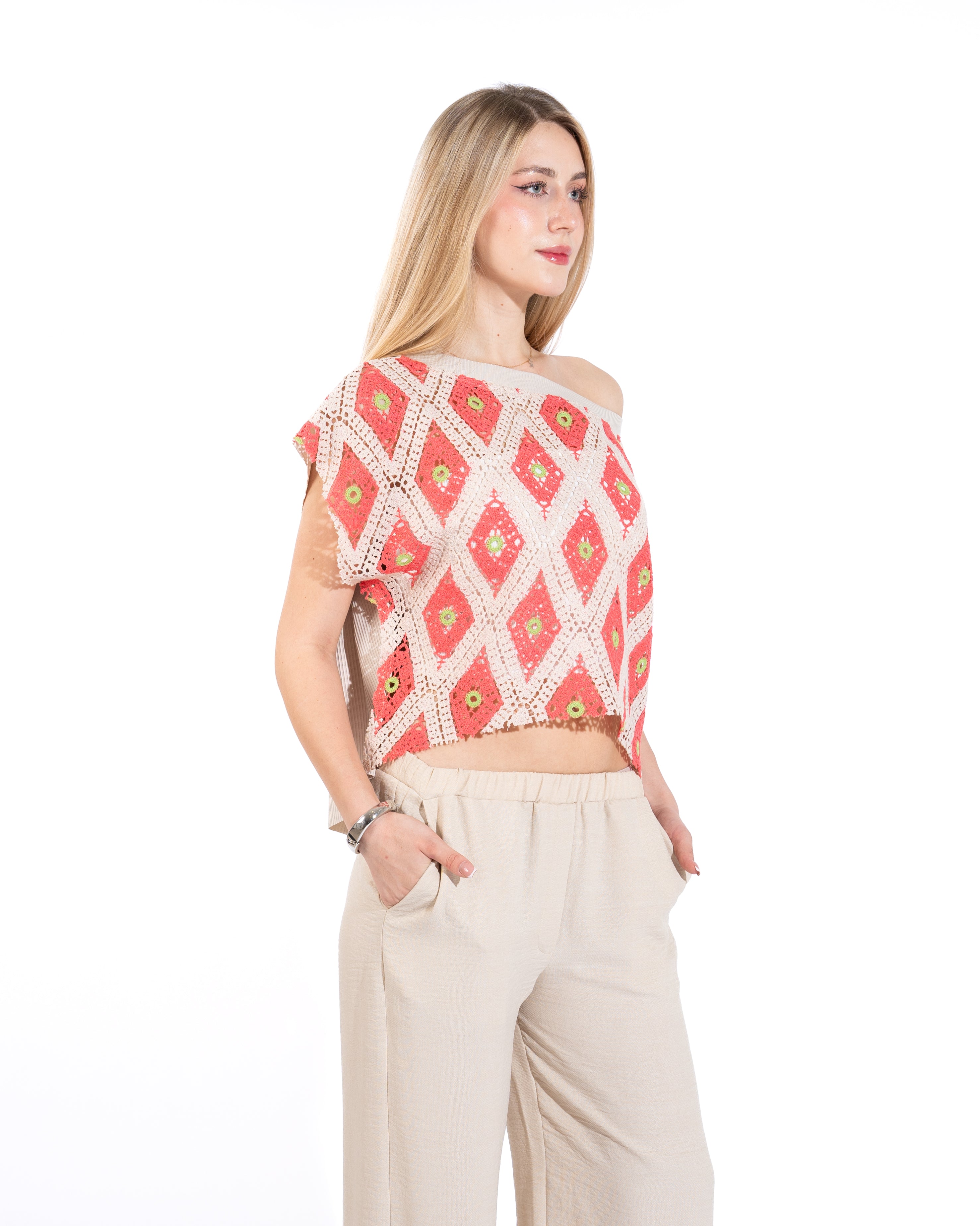 Crochet Granny Square Top
