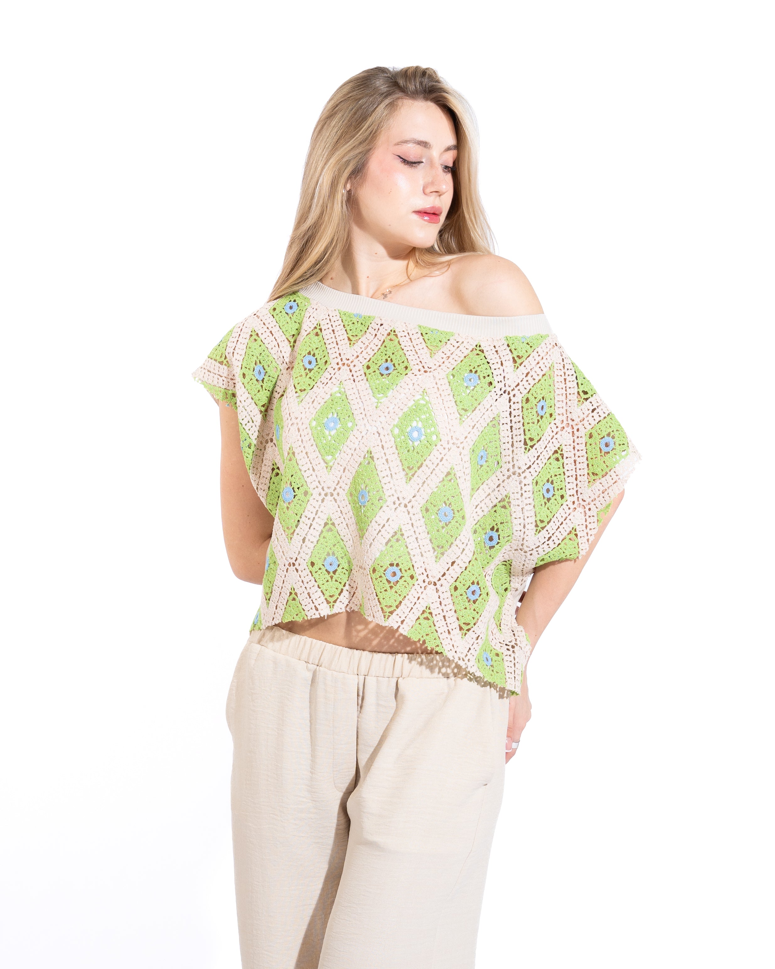 Crochet Granny Square Top