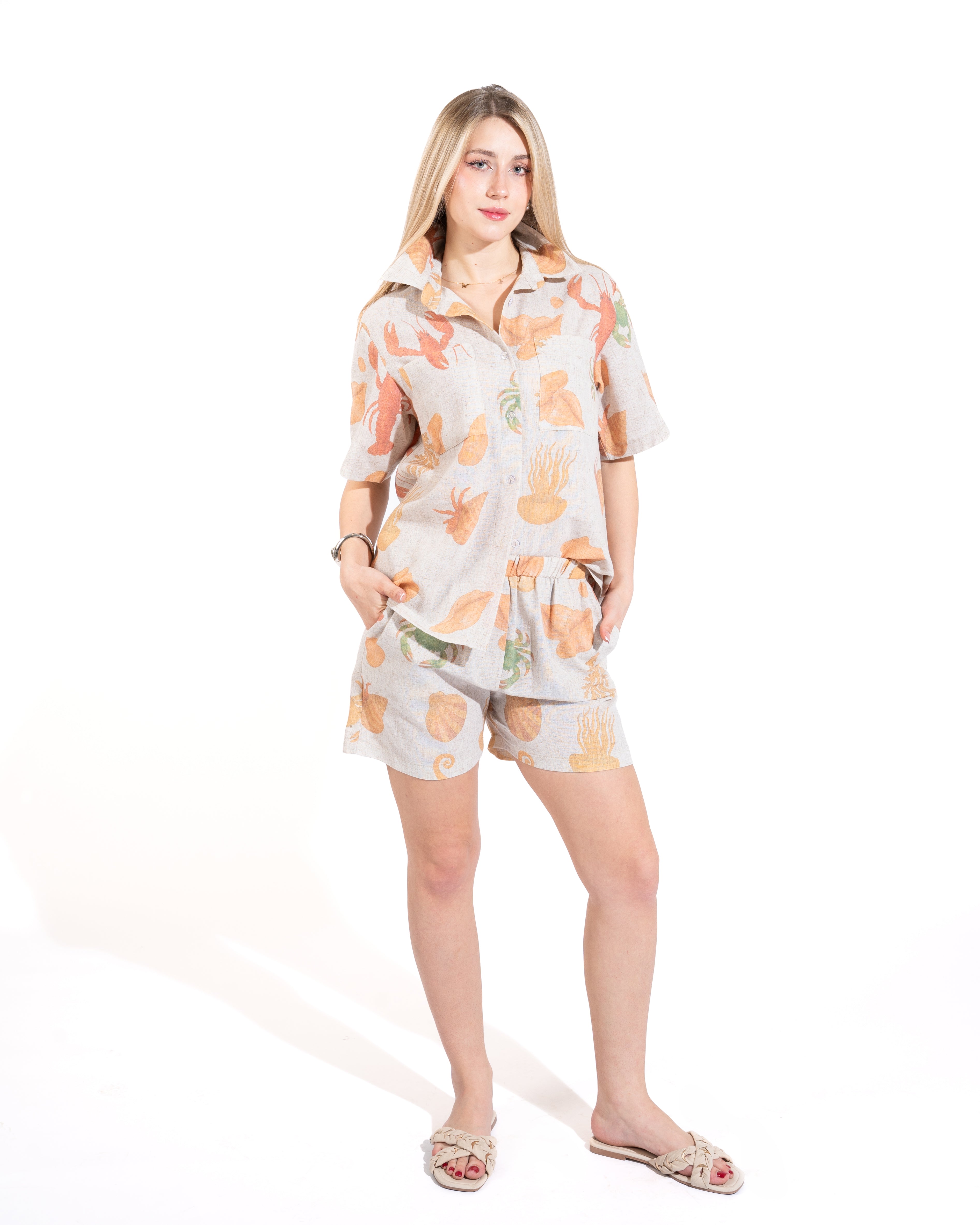 Ocean-Themed Shorts
