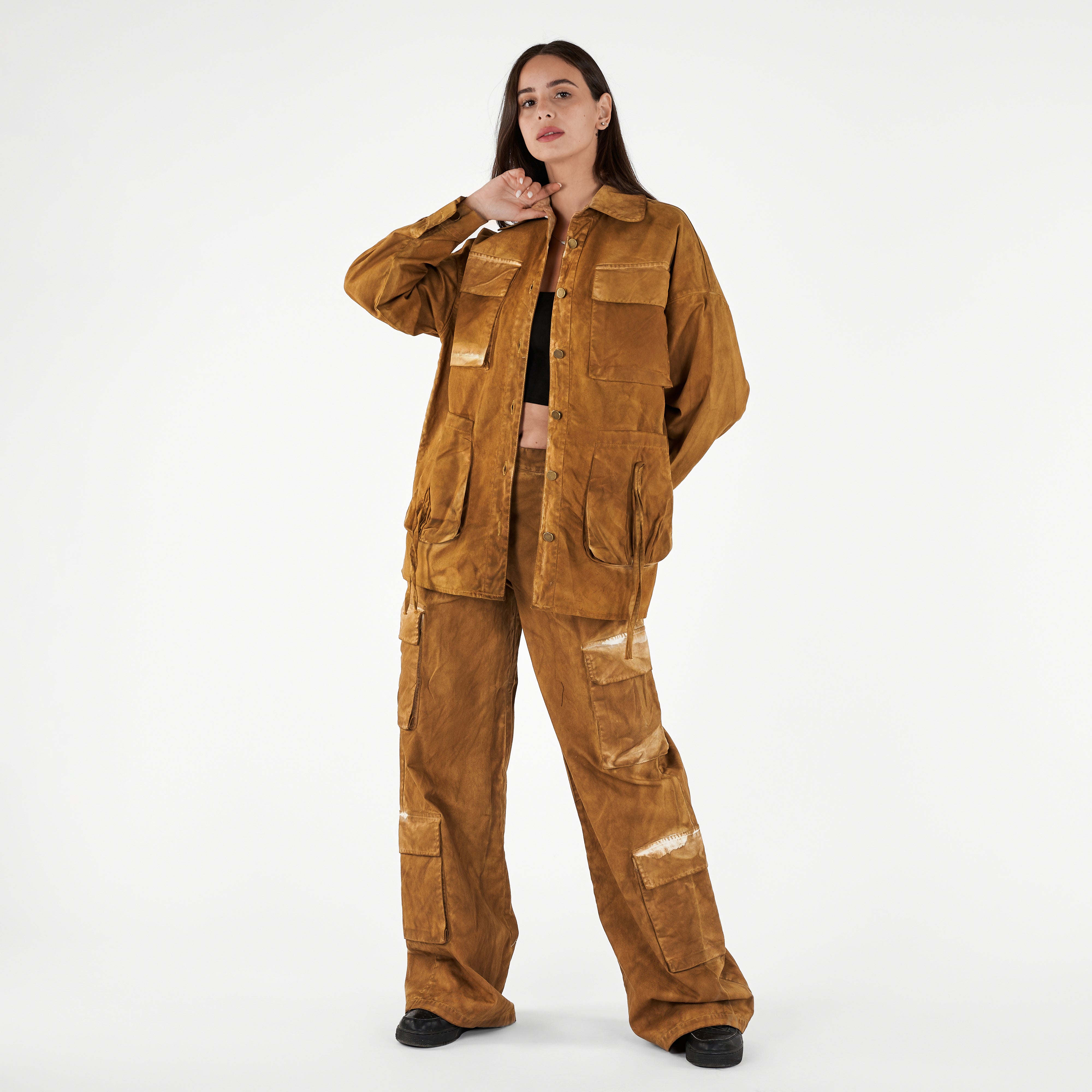 Washed With Pocket Jacket
