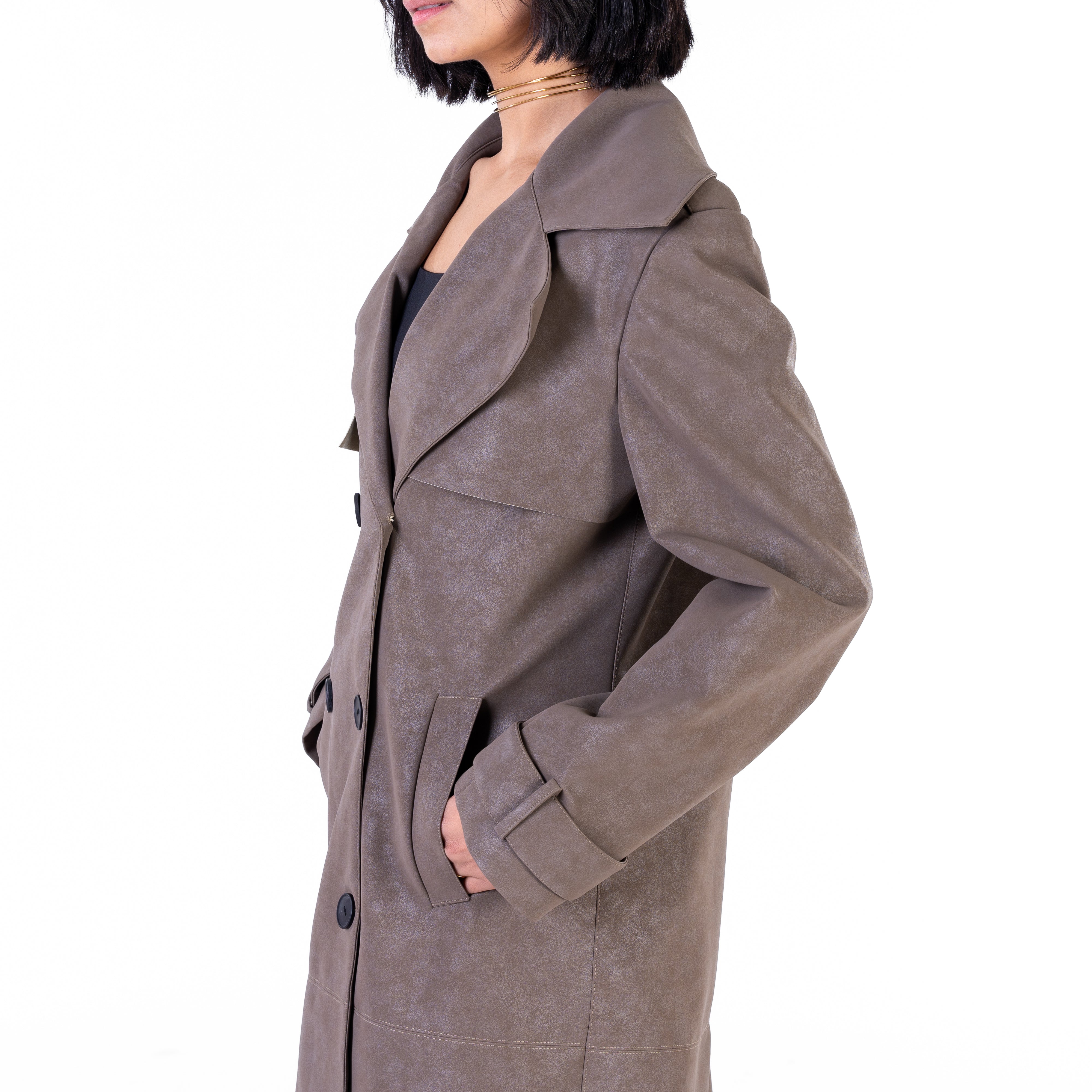 Coat Oxygene Luxury Women Winter Collection